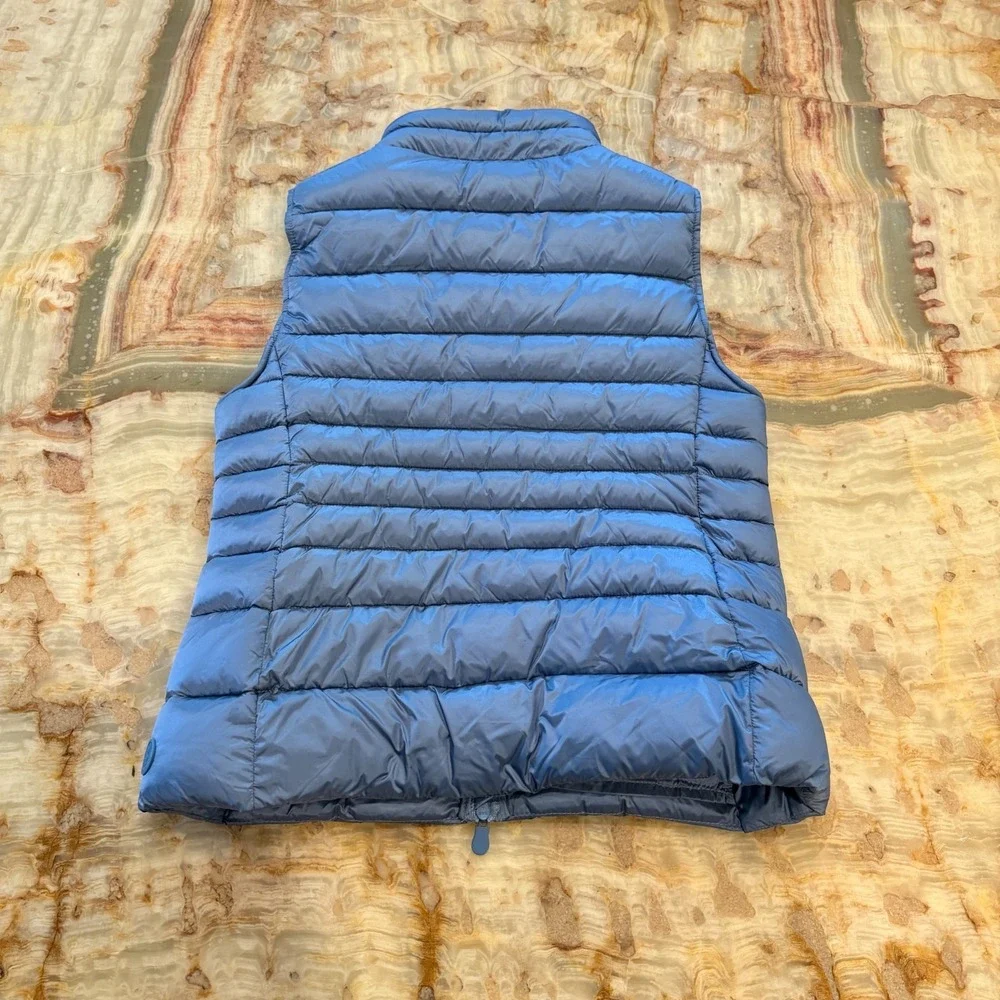 Save The Duck‎ Womens Ultra Light Puffer Vest Jacket Blue Full Zip Outdoor 2/M